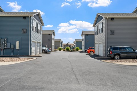 Driveway through The Avery