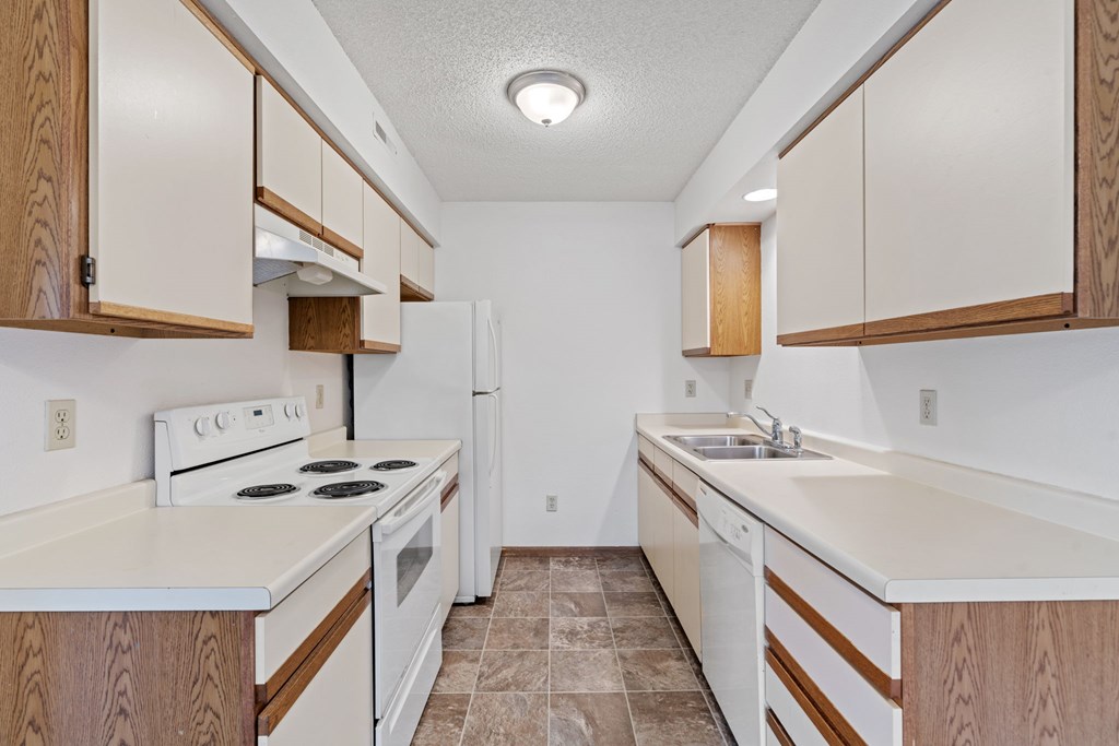 Kitchen with White Cabinetry