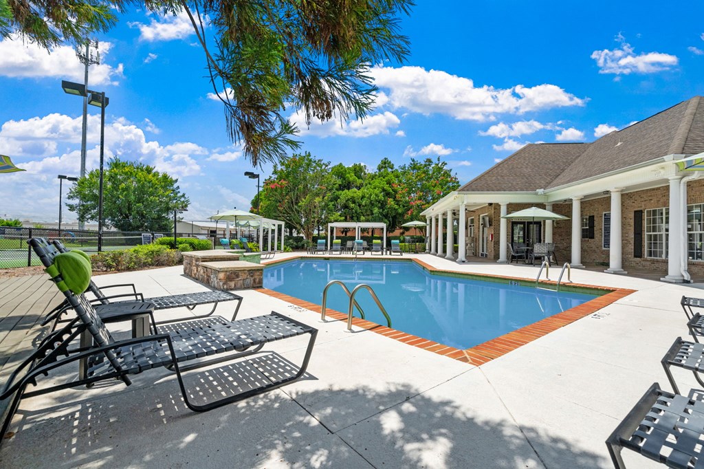 Outdoor Pool with Sundeck