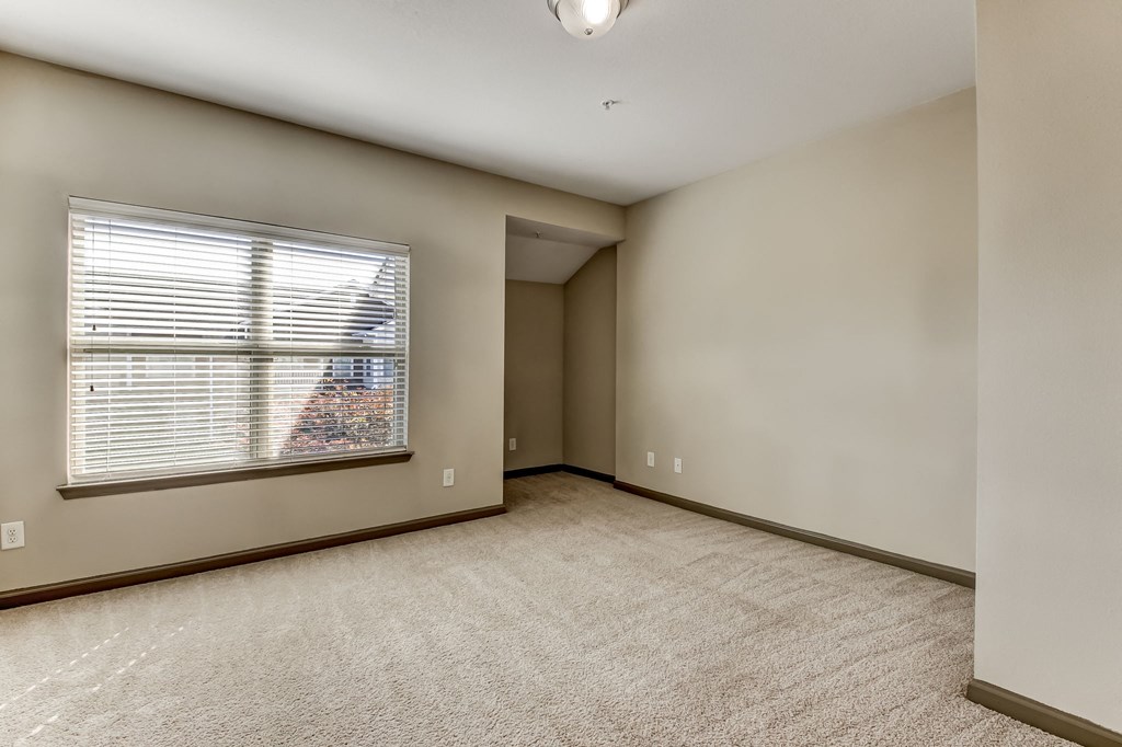 Spacious Bedroom with Plush Carpeting