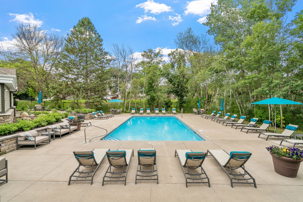 Outdoor Pool with Sundeck