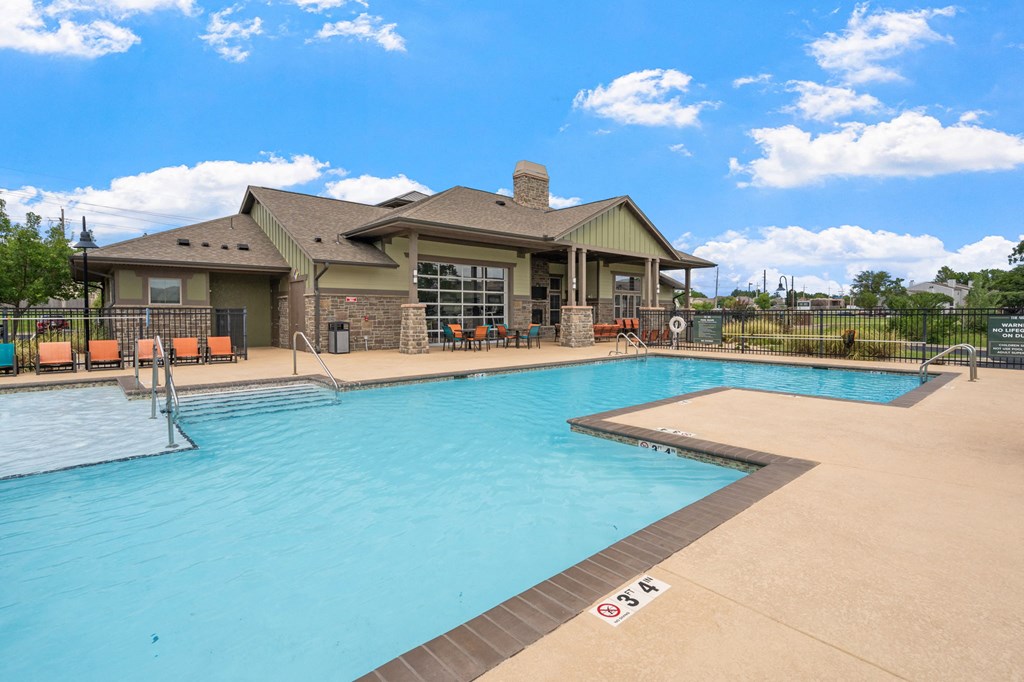Outdoor Pool with Sundeck