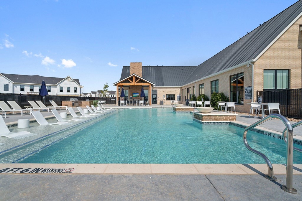 Outdoor Pool with Sundeck