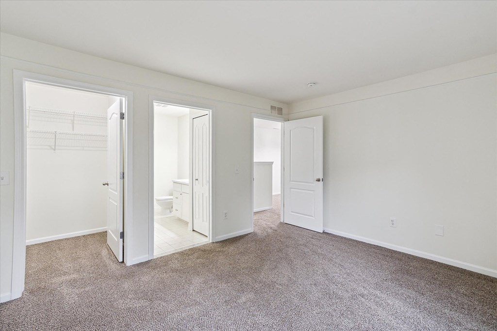 Bedroom with Walk-In Closet and Bathroom Access