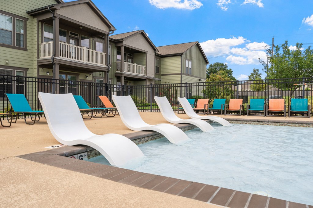Resort-Style Pool with Lounge Chairs