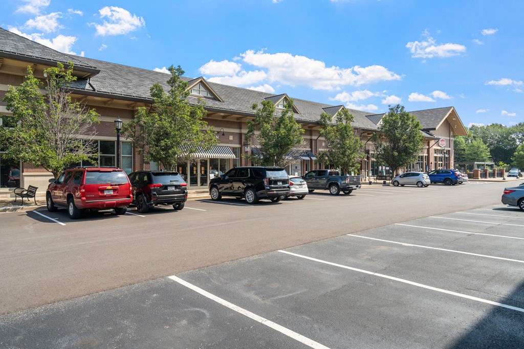 Street with Local Businesses