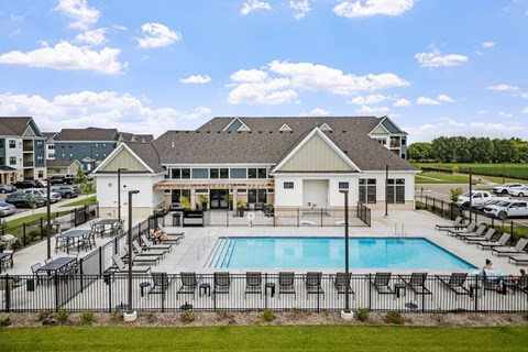 Outdoor Pool with Sundeck