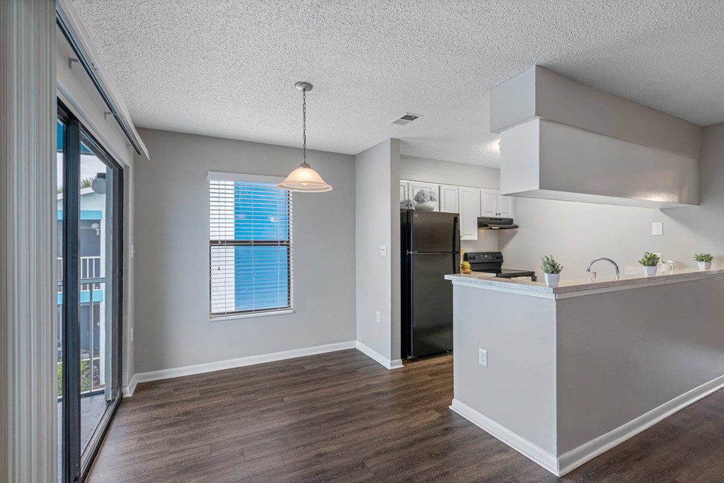 Separate Dining Area with Overhead lighting