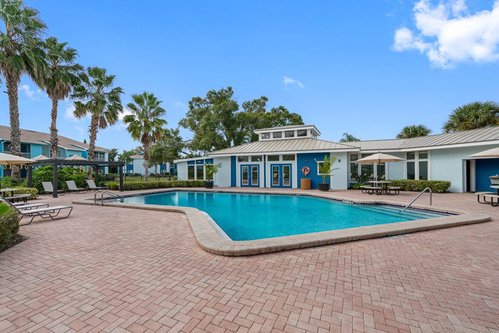 Outdoor Pool with Sundeck
