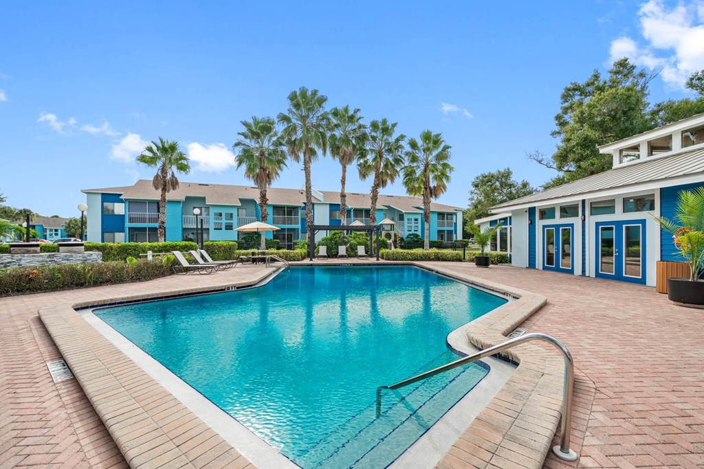 Outdoor Pool with Sundeck