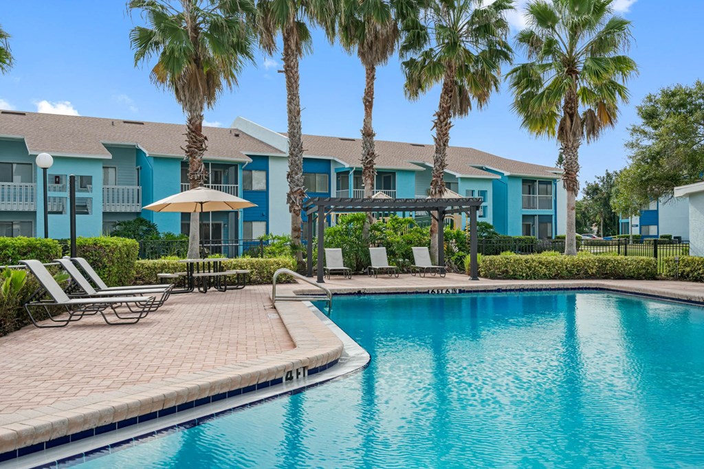 Outdoor Pool with Sundeck