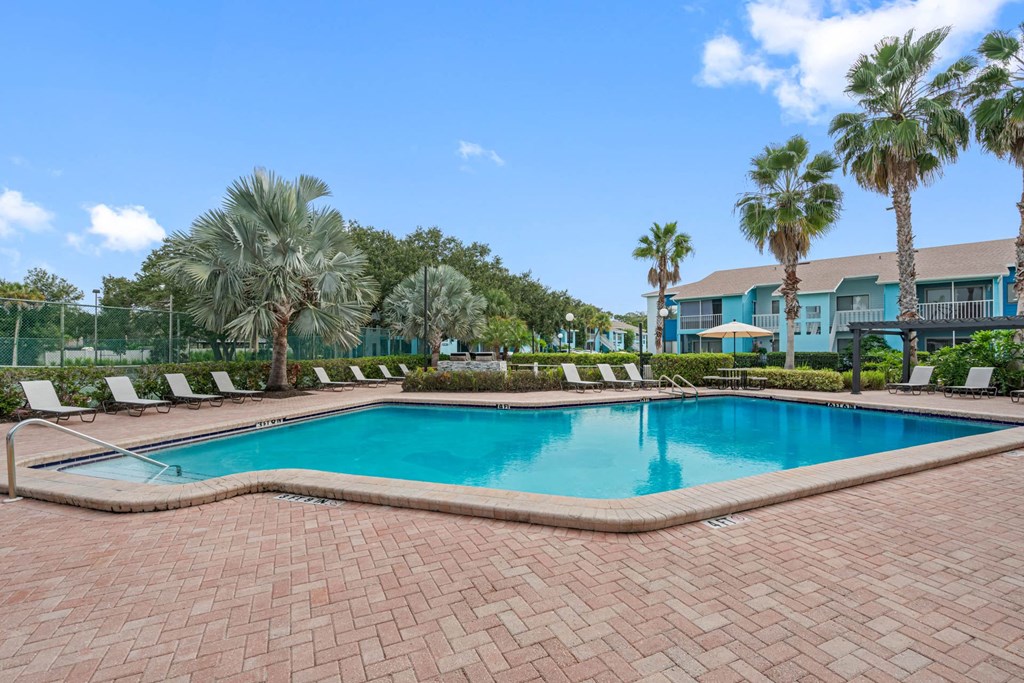Outdoor Pool with Sundeck