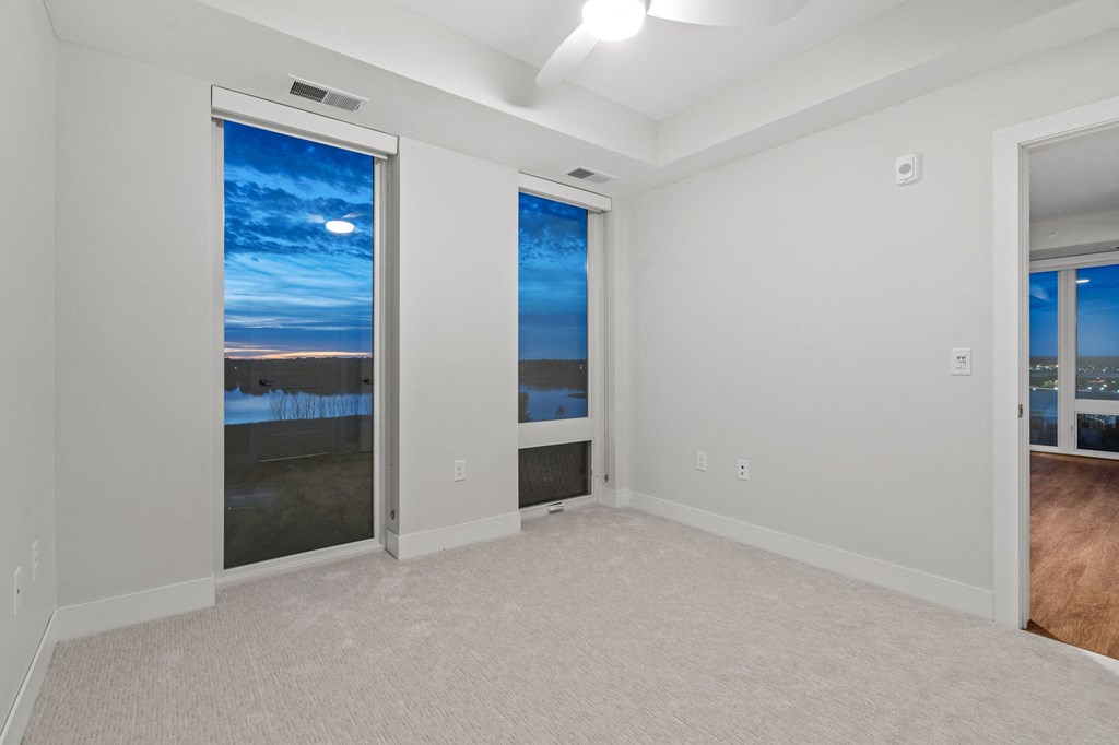 Bedroom with Plush Carpeting