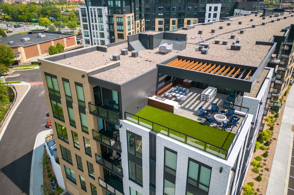 Aerial View of Sky Lounge
