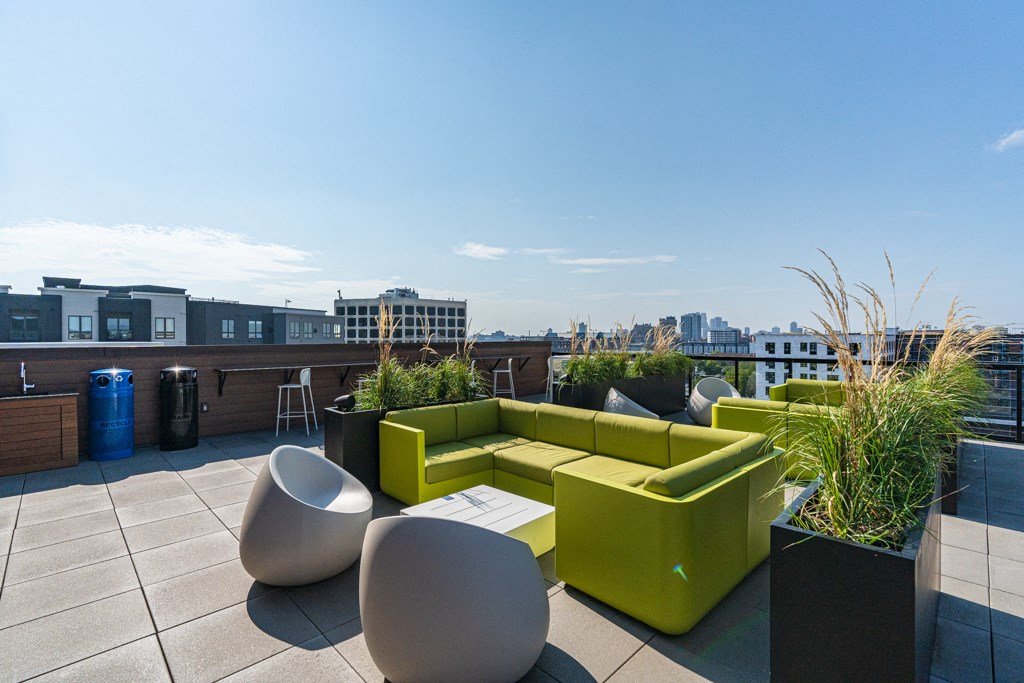 Rooftop Deck with Lounge Seating