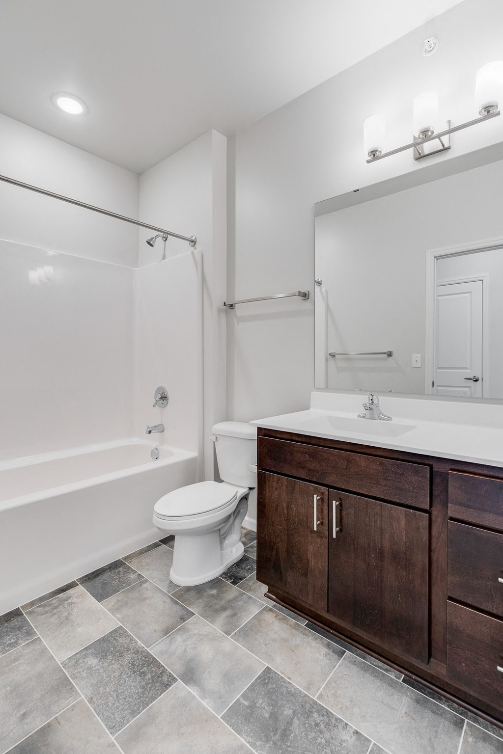 Spacious Bathroom Featuring Large Bathroom Vanity