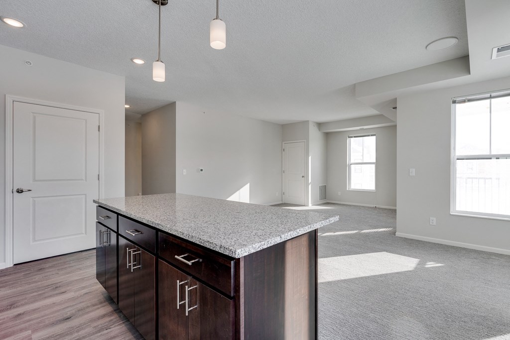 Large Granite Kitchen Island
