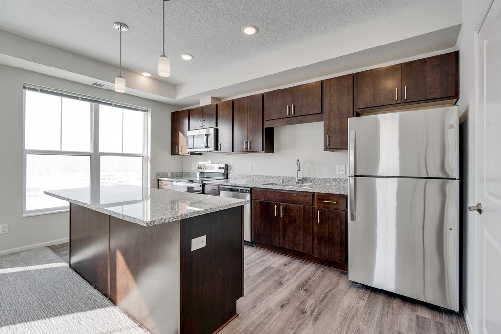 Spacious Kitchen With Premium Fixtures & Finishes