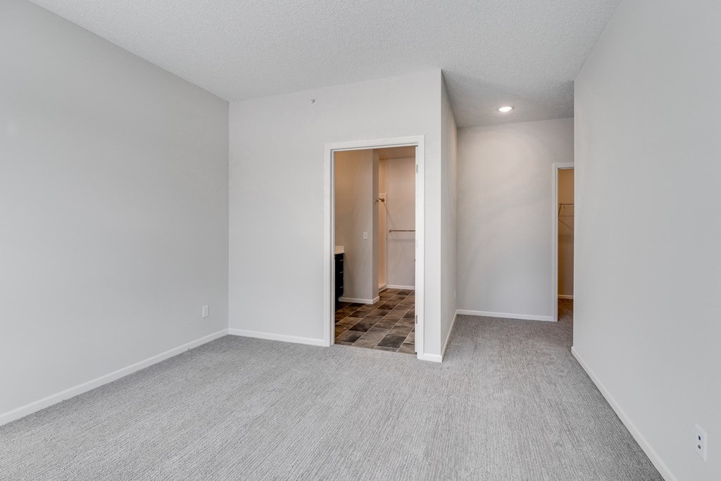 Bedroom With Attached Bathroom