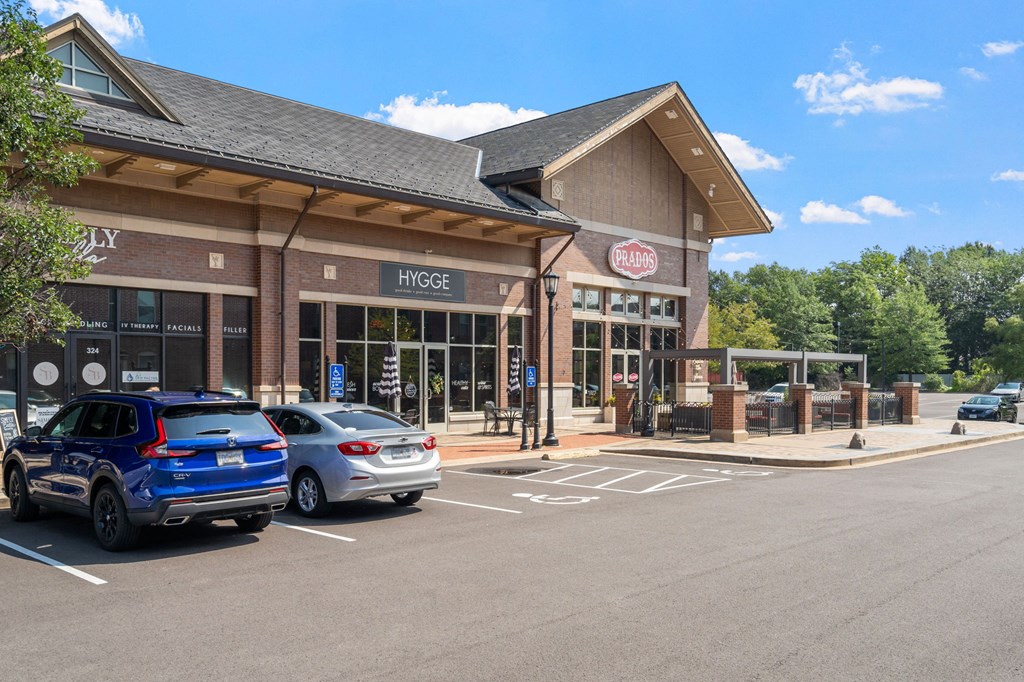 Street with Local Businesses