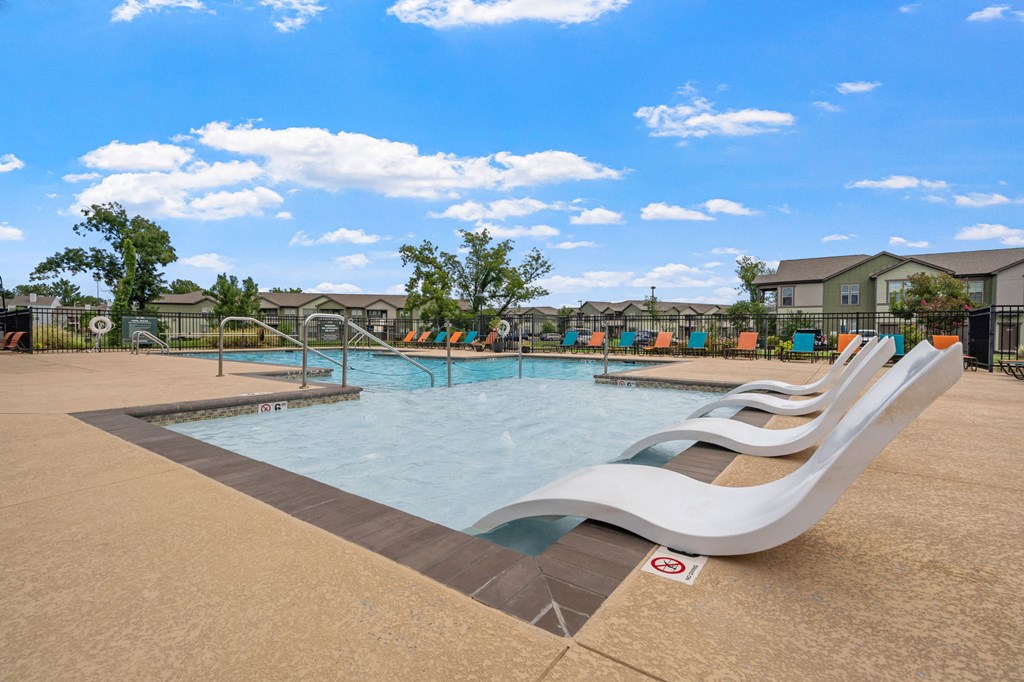 Outdoor Pool with Sundeck