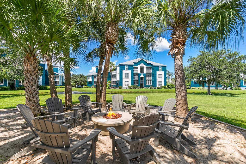 Outdoor Firepit Area