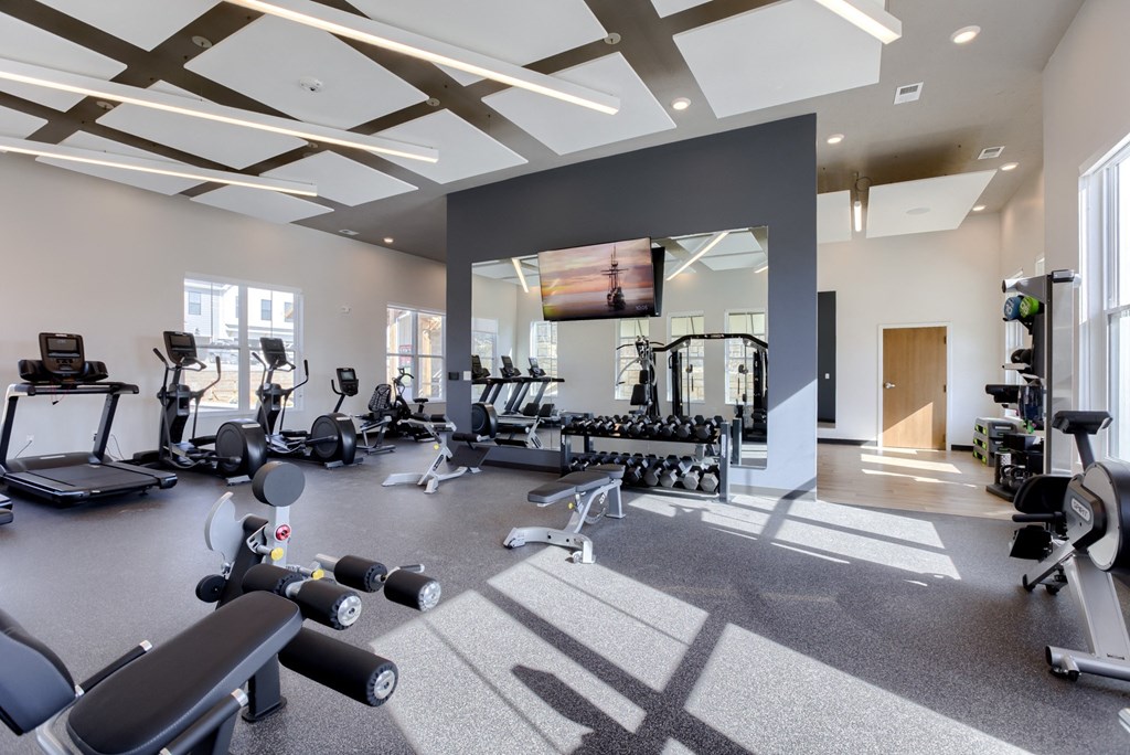 24/7 Gym With Strength and Cardio Equipment