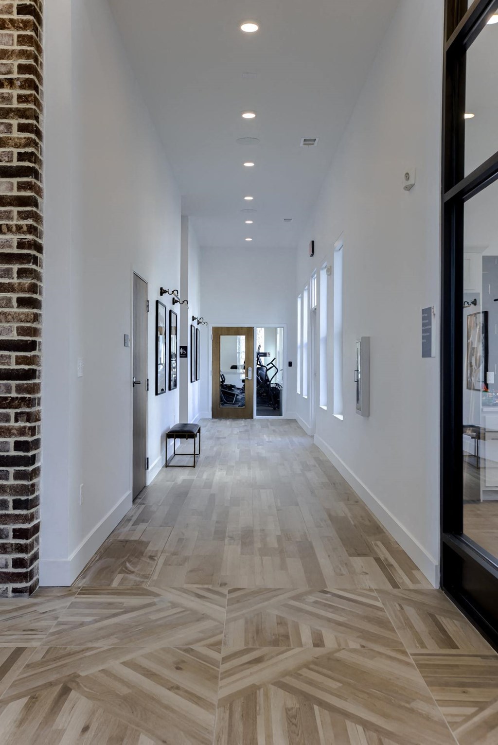 Clubhouse Hallway