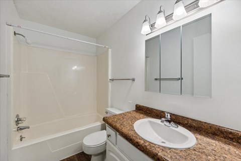 Bathroom with Modern Finishes