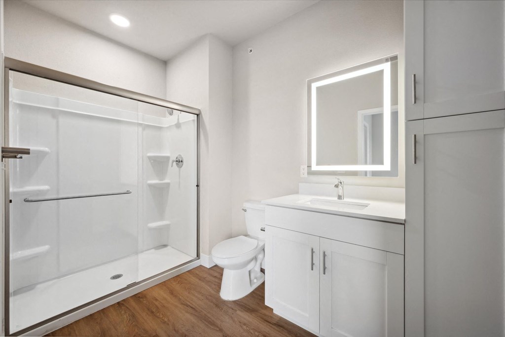 Bathroom with Shower