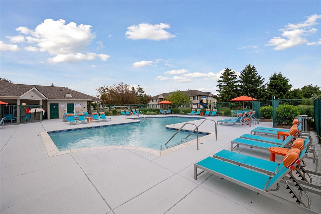 Outdoor Pool with Sundeck