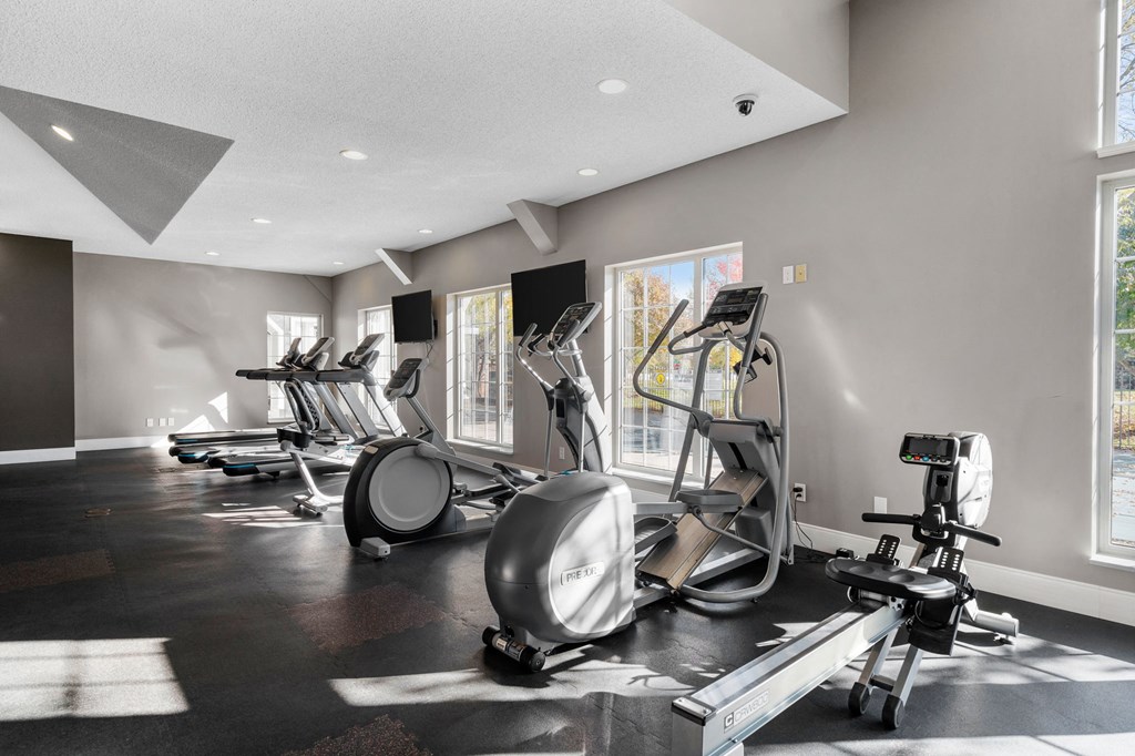 Fitness Center with Cardio Equipment
