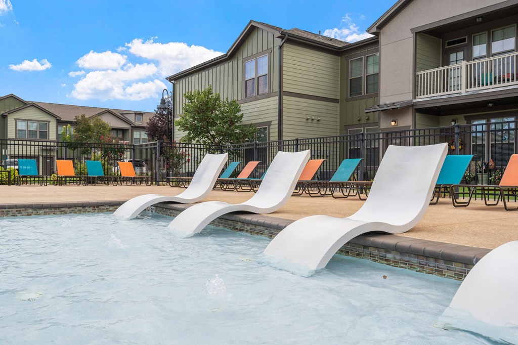 Resort-Style Pool with Lounge Chairs