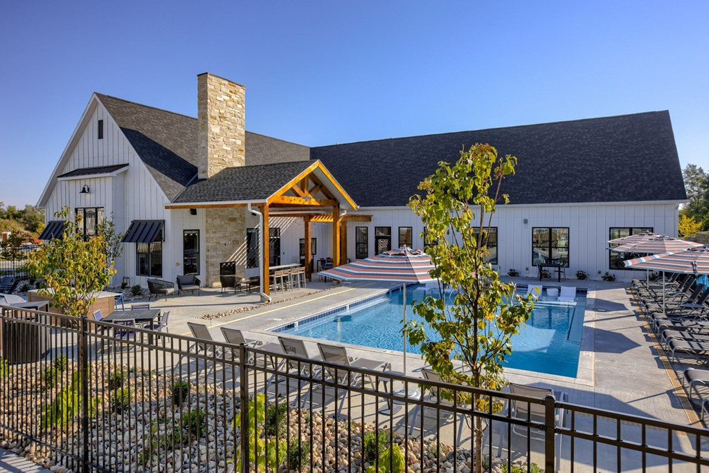 Outdoor Pool with Sundeck