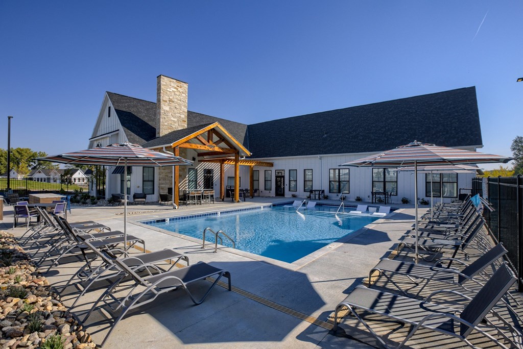 Outdoor Pool with Sundeck