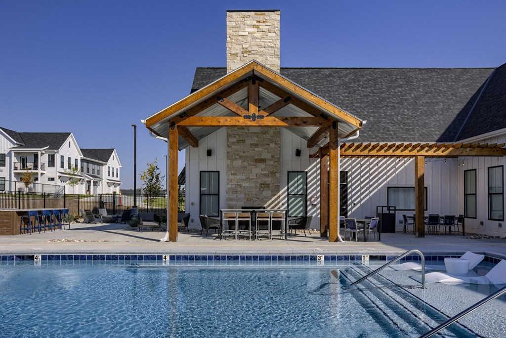 Outdoor Pool with Sundeck
