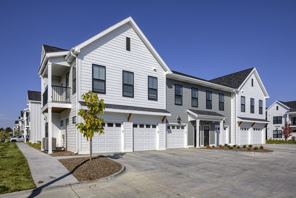 Apartment Home with Attached Garages