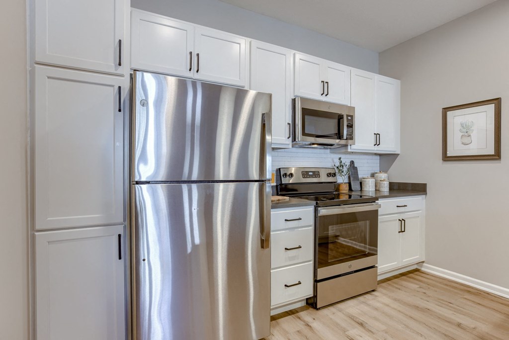 Kitchen With Stainless Steel Appliances