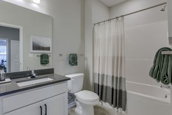 Bathroom with Modern Finishes
