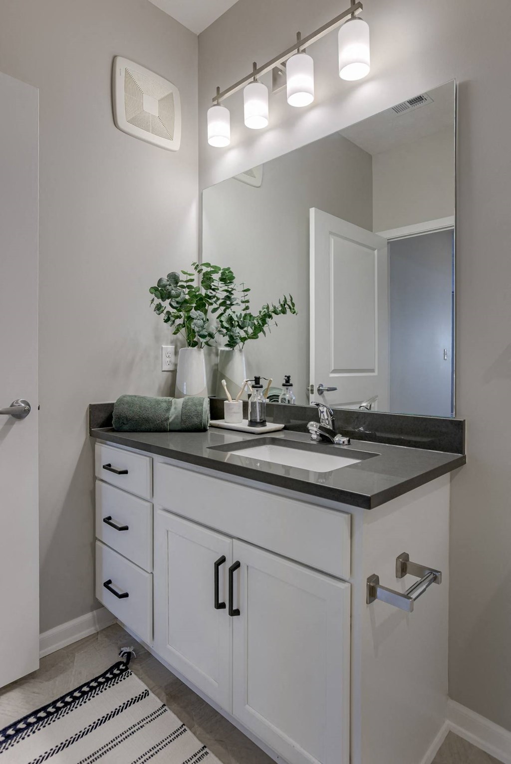 Bathroom with Quartz Countertops
