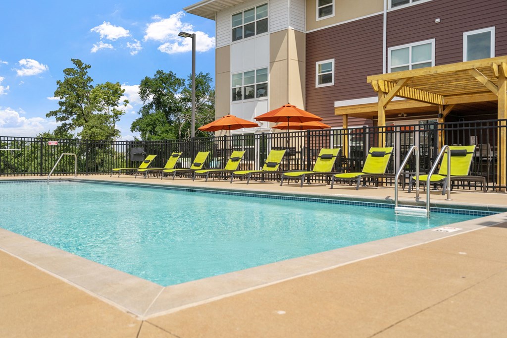 Outdoor Pool with Sundeck