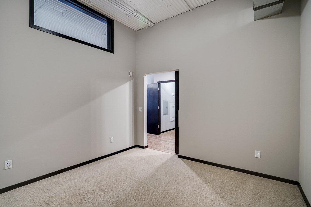 Bedroom with Plush Carpeting