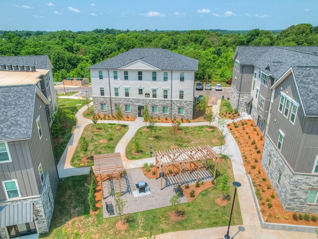 Aerial View of Community