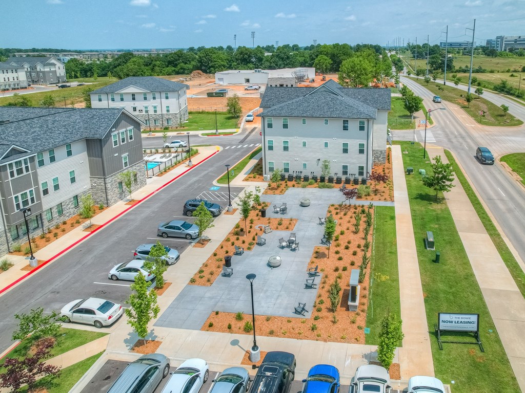 Aerial View of Patio