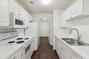 Kitchen with White Cabinetry