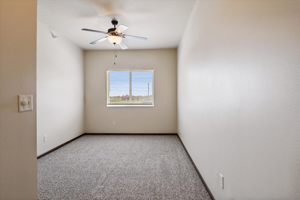 Bedroom with Plush Carpeting