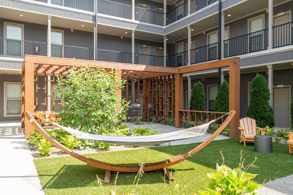 Courtyard with Hammock