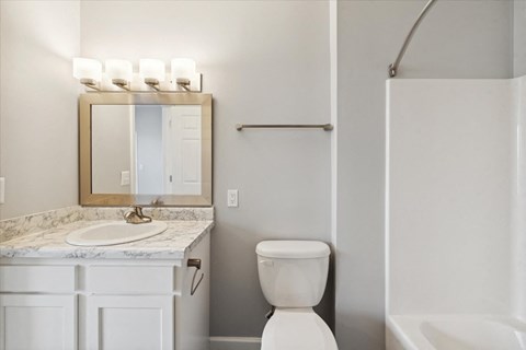 Bathroom with Modern Finishes