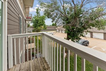 Balcony with Wooded Views