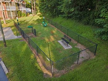 Aerial View of Dog Park